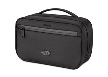 Audi toiletry bag, black