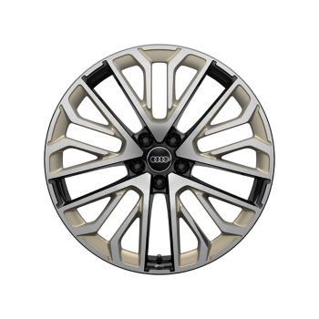 Audi Sport rim, multi-spoke S with RS lettering