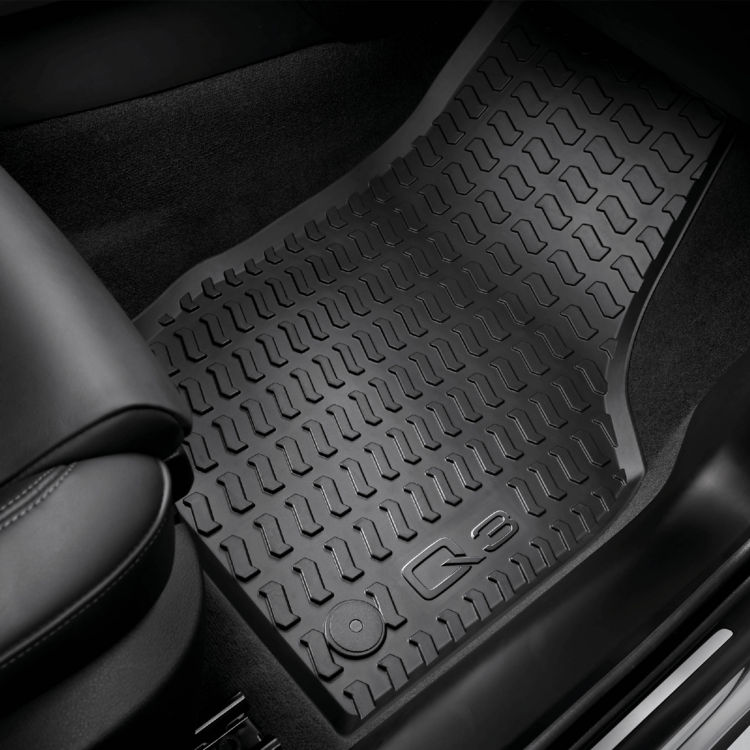 Rubber floor mats Audi Original Accessories
