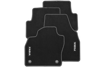Textile foot mats Prestige – double nubuck