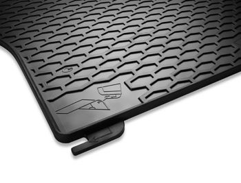 Rubber footmat