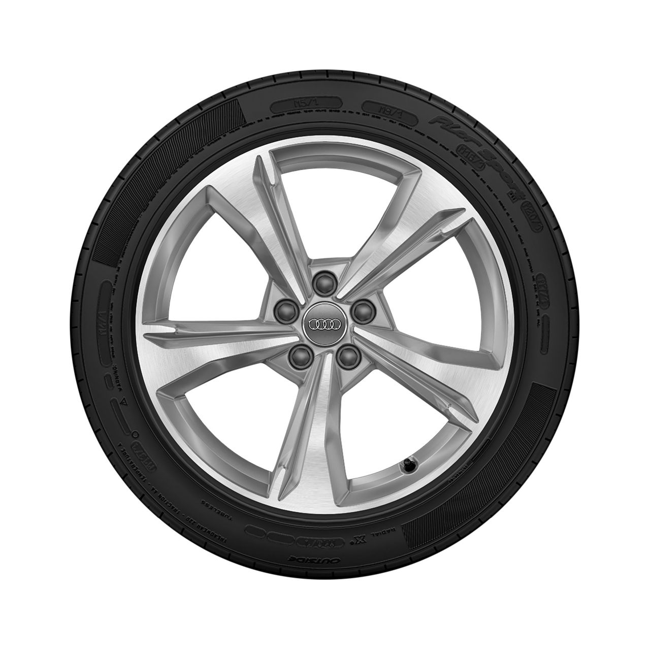 Wheel, 5-spoke dynamic