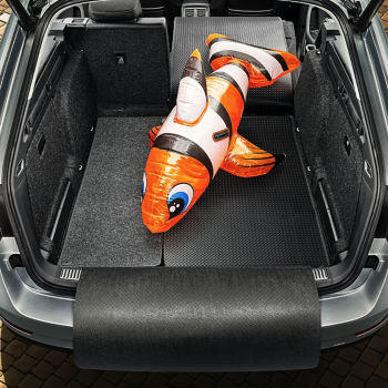 Folding rubber / textile boot mat