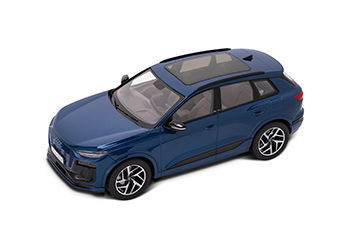 Audi Q6 e-tron, ascari blue, 1:18