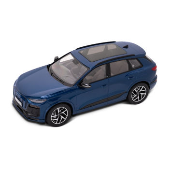 Audi Q6 e-tron, ascari blue, 1:18