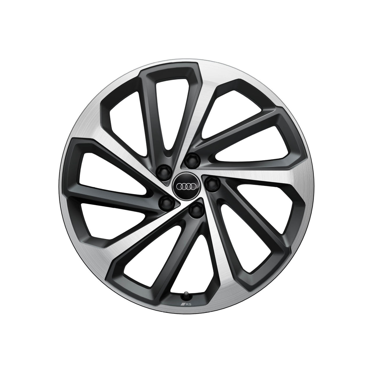 Audi Sport rim, 5-twin-spoke twist with RS lettering