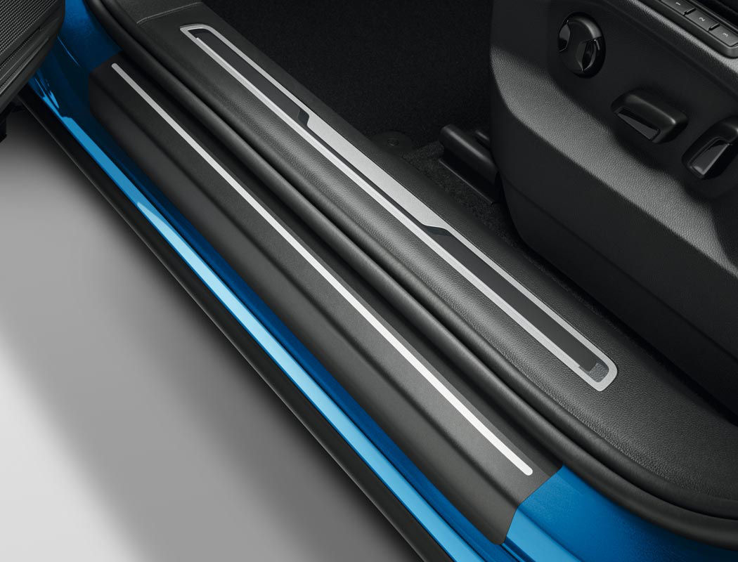 Protective film for the sill rail