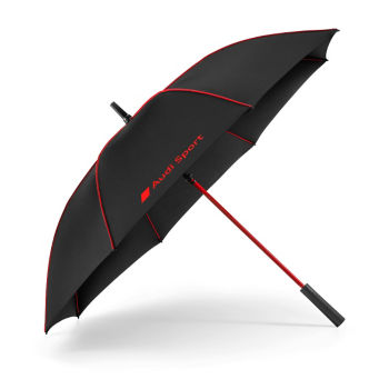 Audi Sport Umbrella, black/red, big