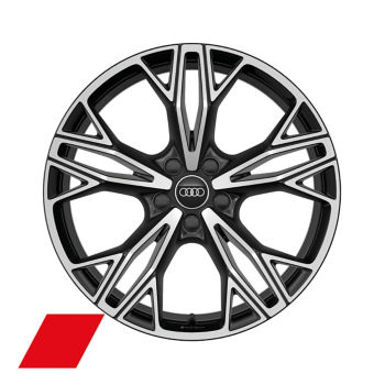 Audi Sport rim, 5-twin-spoke peak