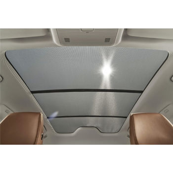 Sun shade for panoramic roof