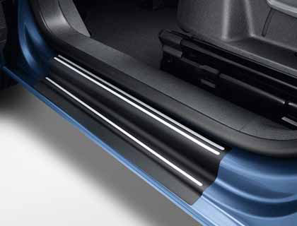 Protective film for the sill rail