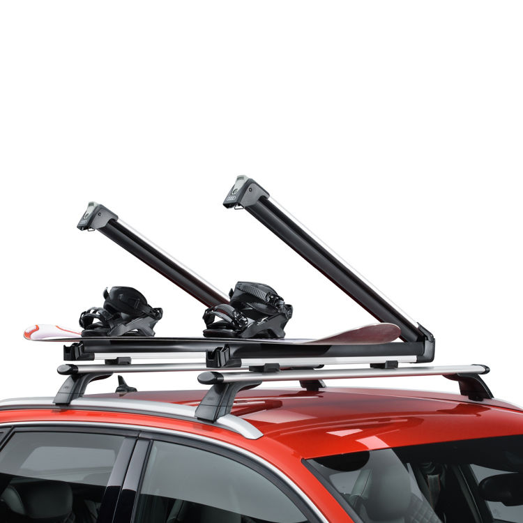 Ski and snowboard rack