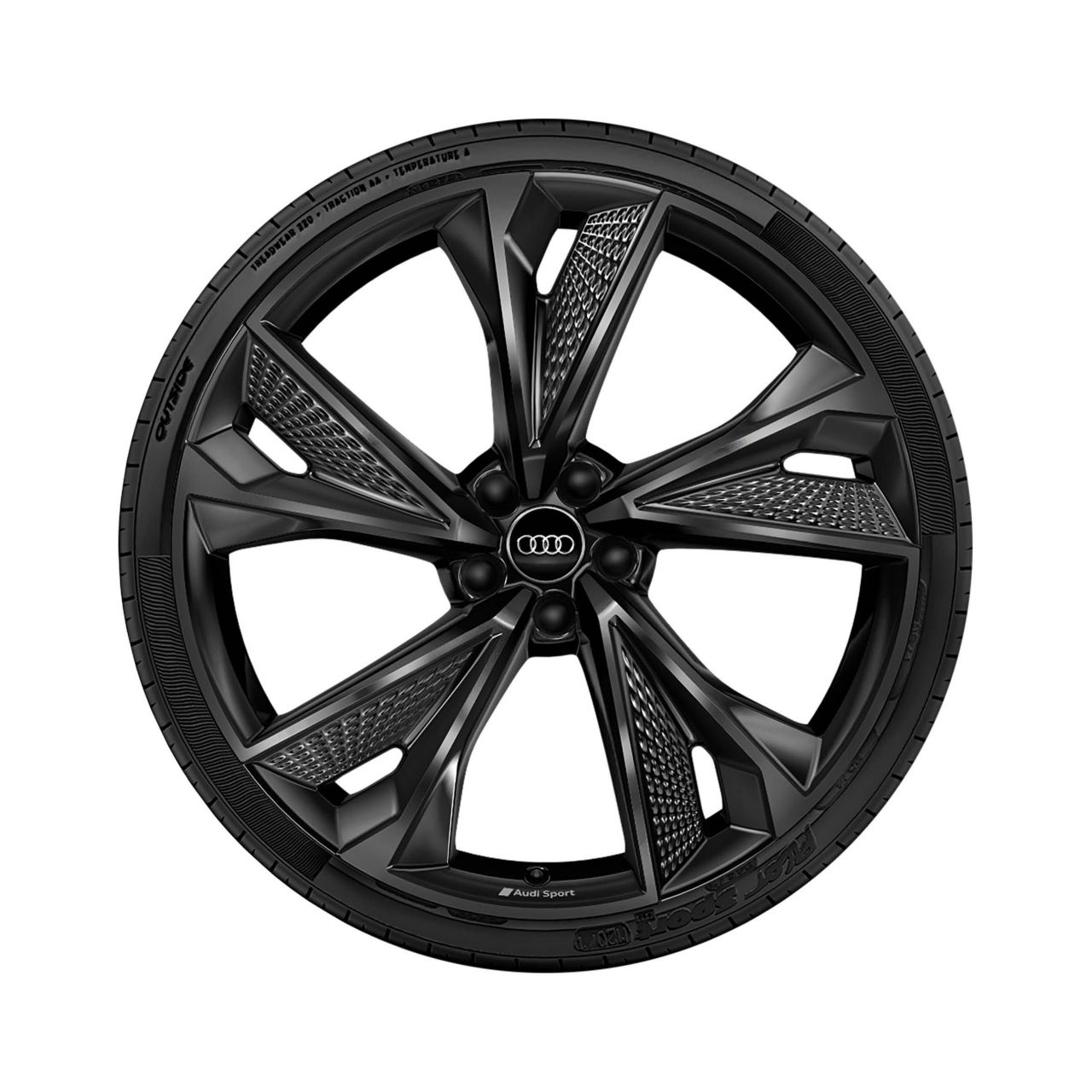 Rim, 5-V-spoke structured