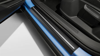 Protective film for the sill rail