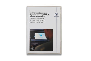 Aktivierungsdokument für Sprachbedienung