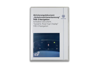 Aktivierungsdokument für Verkehrszeichenerkennung