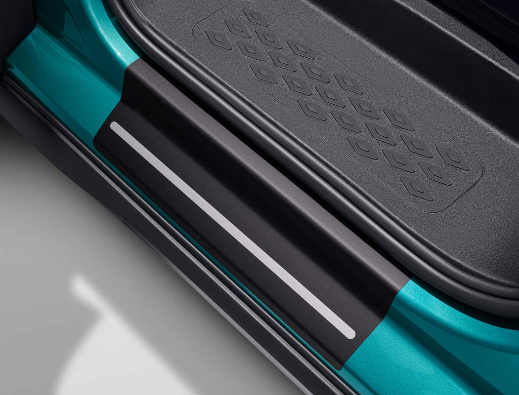 Protective film for the sill rail