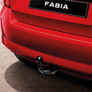 Tow bar non-detachable