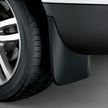 Mud flaps, for the front, for vehicles without S line exterior package