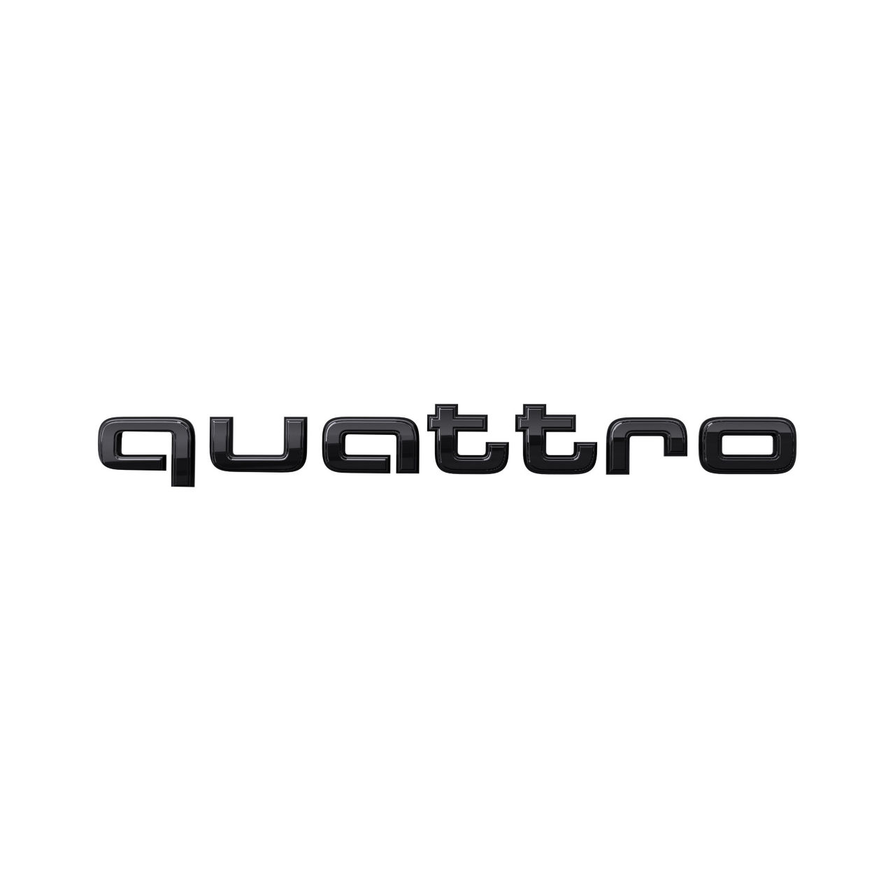 Quattro logo, black