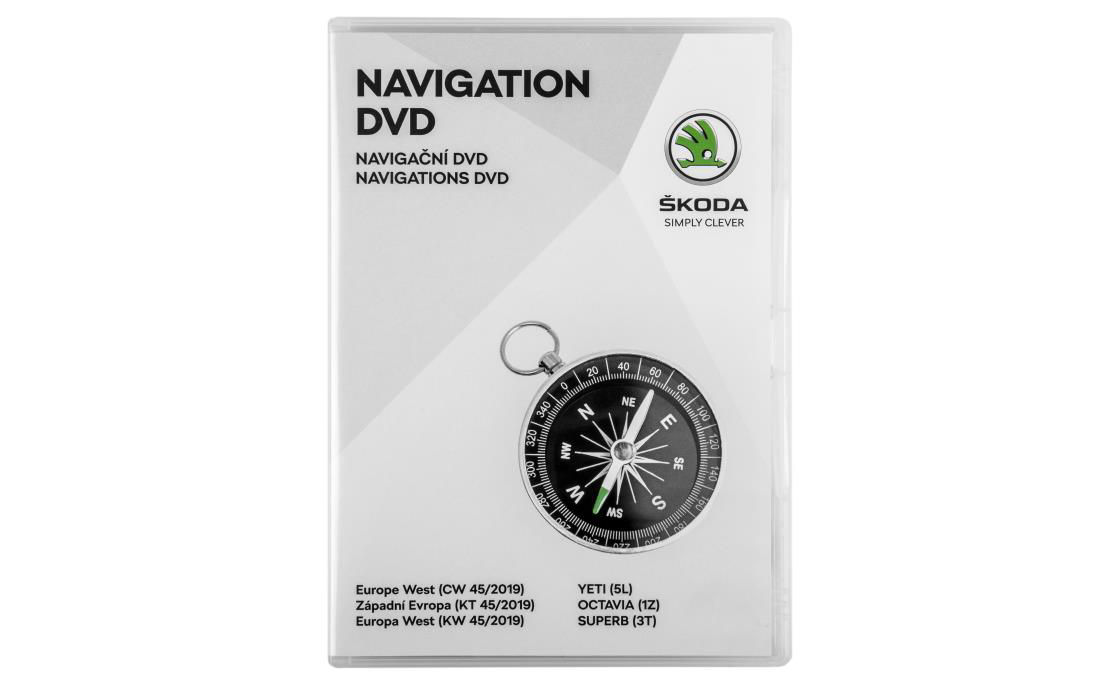 Navigation DVD                                                                                                                     - Europe West CW 45/2019