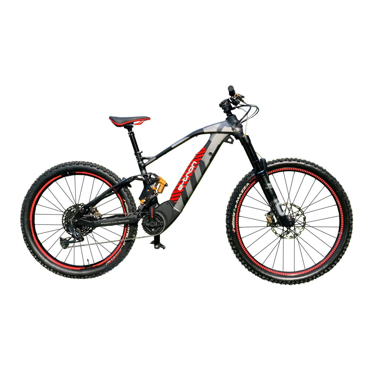 Audi electric mountain bike, Taille S