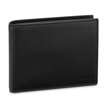 Audi wallet leather, men, black