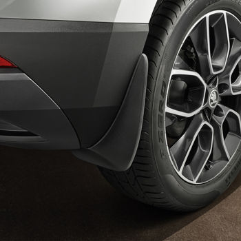 Rear mud flaps