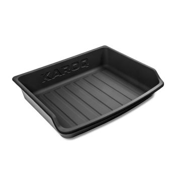 Boot dish with raised edges