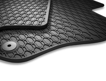 Rubber floor mats
