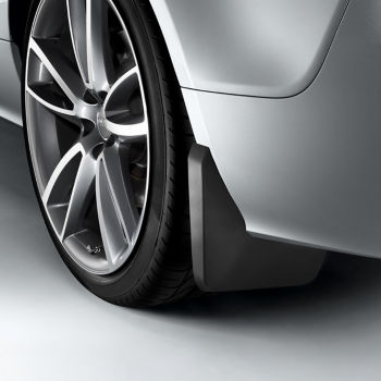 Mud flaps, for the rear, for vehicles without S line exterior package