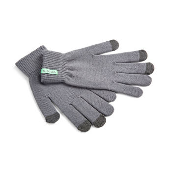 Men gloves grey