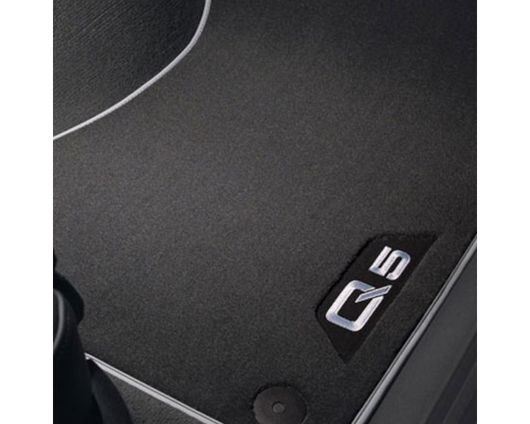 Premium textile floor mats