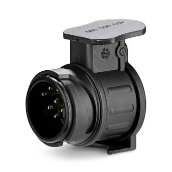 Adapter for socket of trailer hitch