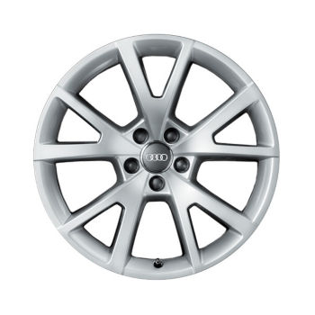 Rim, 5-V-spoke, brilliant silver