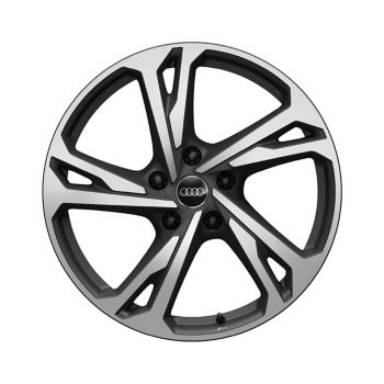 Audi Sport rim, 5-twin-spoke offset