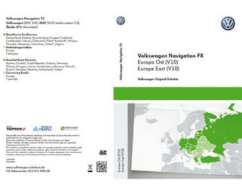 SD-Karte für Radio-Navigationssystem