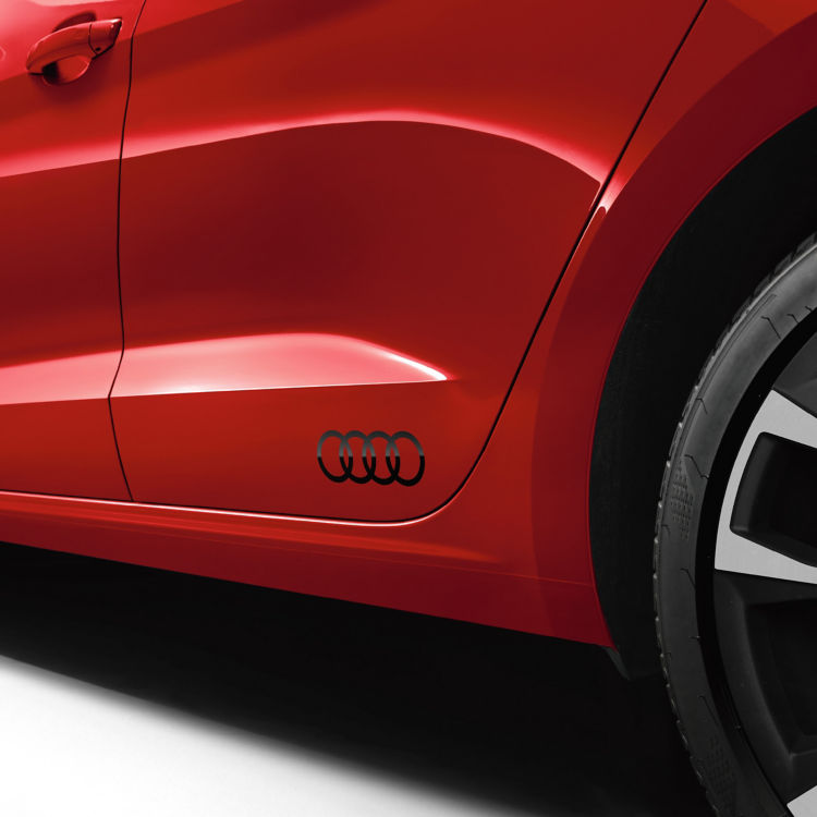 Dekorfolie Audi-ringer