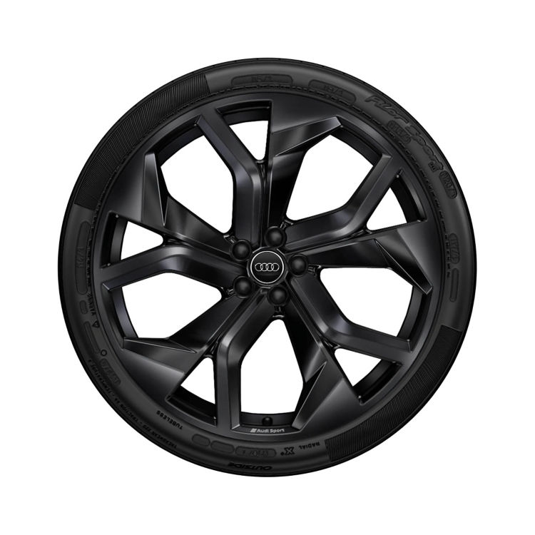 Roue Rotor à 5 branches en Y, noir, 10,5Jx23, pneu d’hiver 295/35 R23 108W XL