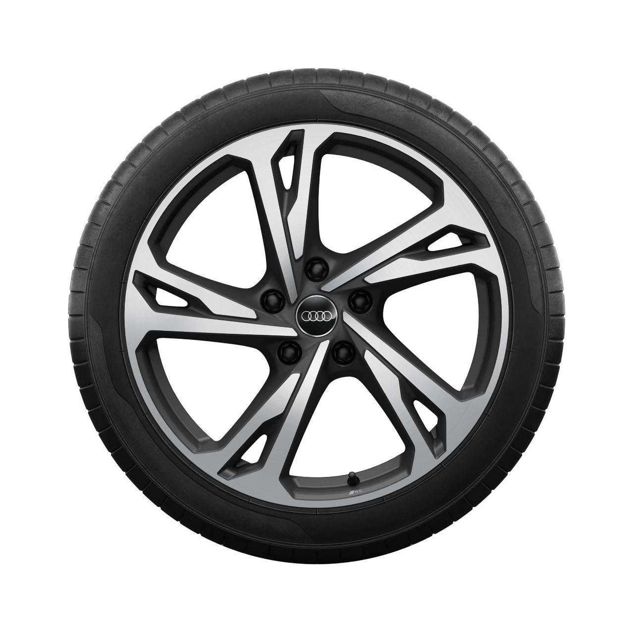 Audi Sport wheel, 5-twin-spoke offset