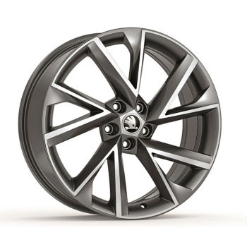 VEGA 19" brushed alloy wheel                               in anthracite metallic design