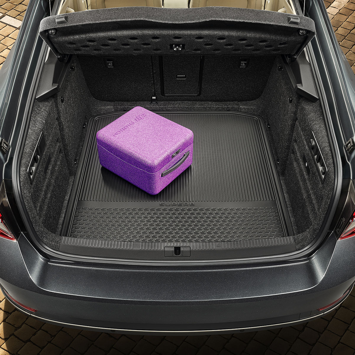 Double - sided boot mat
