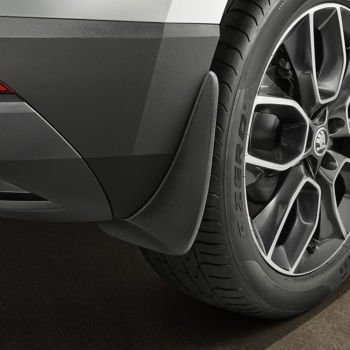 Rear mud flaps