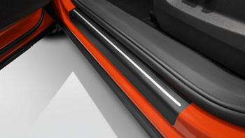 Protective film for the sill rail