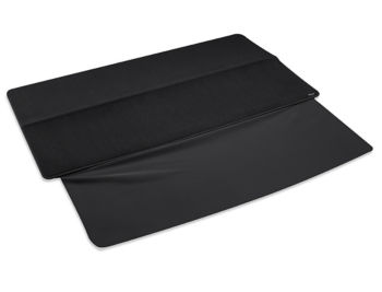 Reversible luggage compartment mat
