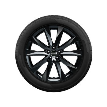 Roue complète hiver avec jante en aluminium coulé (20 pouces) , Pneumatique Bridgestone Blizzak LM001 AO, 245/45 R20 103W XL