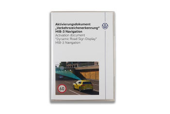 Aktivierungsdokument für Verkehrszeichenerkennung