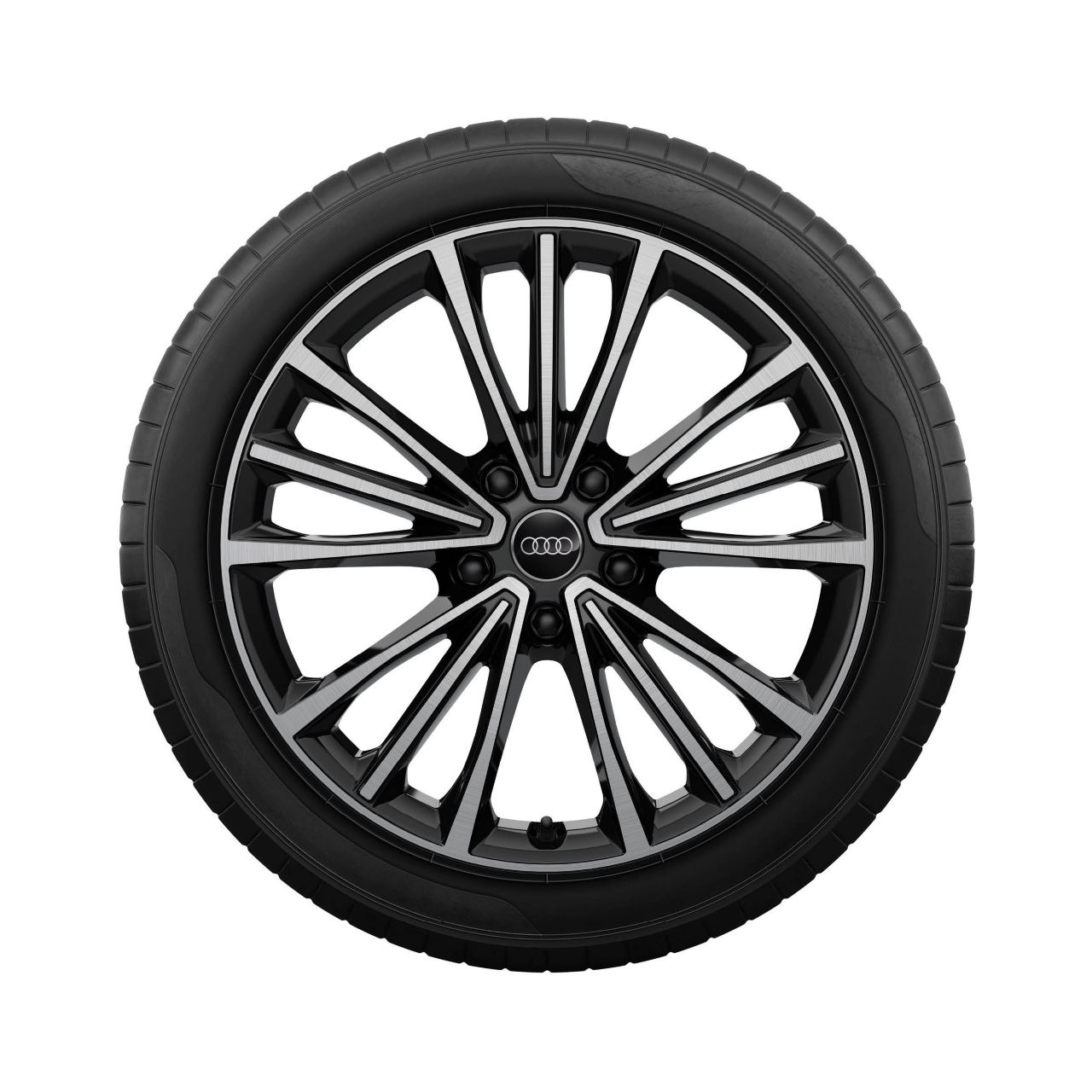 Audi Sport wheel, 5-spoke tripod with RS lettering