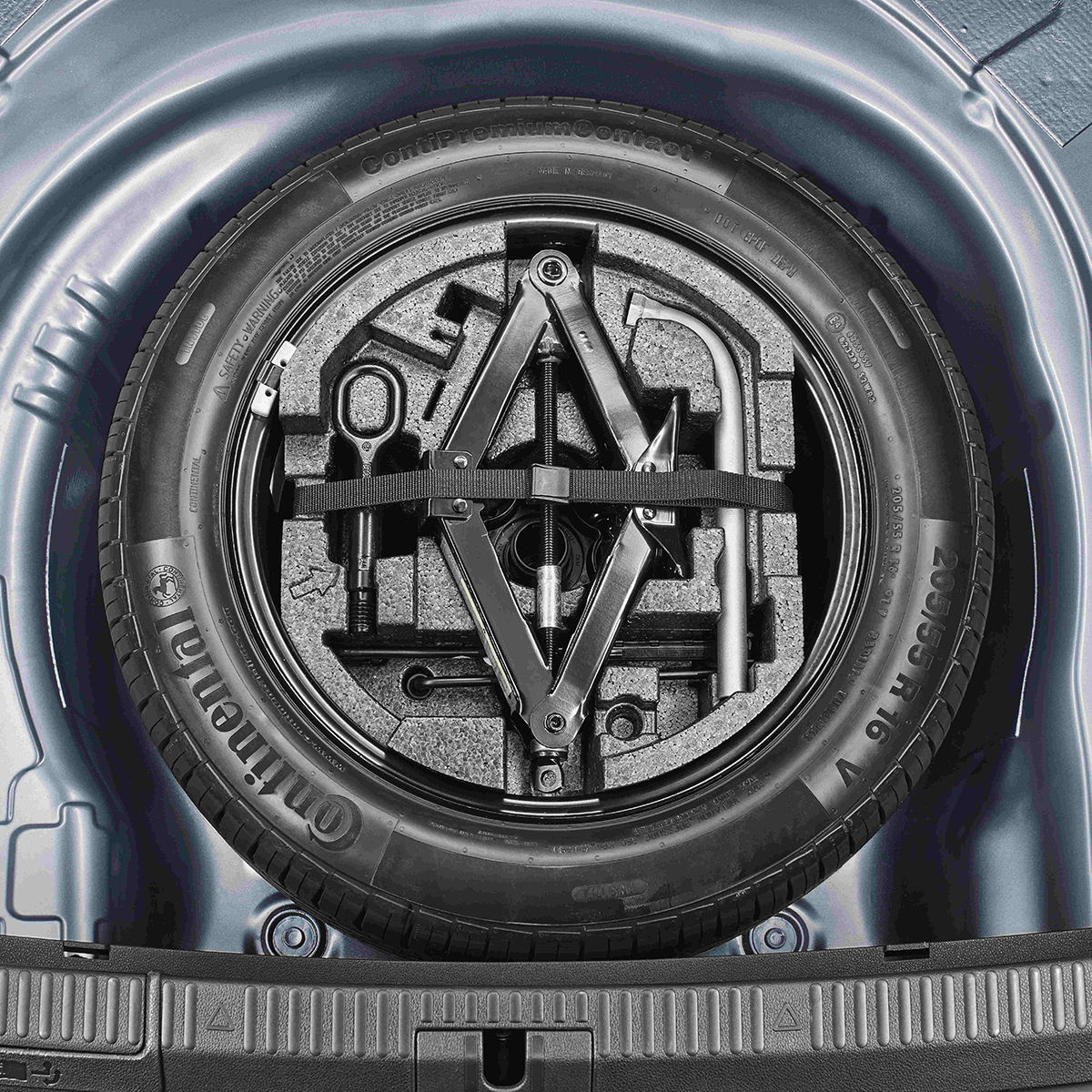 Set for spare wheel 16"
