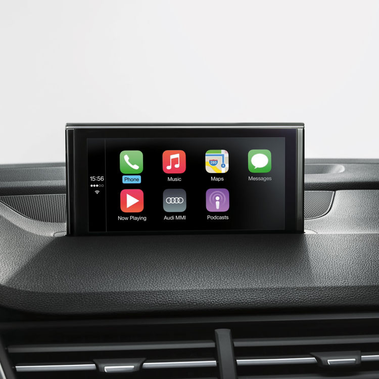 Post-montaggio di Audi smartphone interface